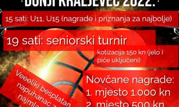 10. noćni streetball turnir “Donji Kraljevec 2022.”