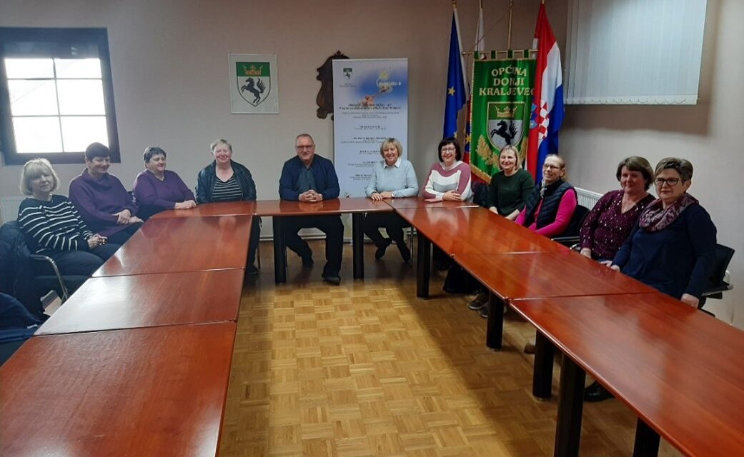 PRIJEM DJELATNICA PROJEKTA „SNAŽNO ZAŽELI – III“ KOD NAČELNIKA OPĆINE DONJI KRALJEVEC