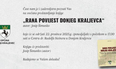 Promocija knjige „Rana povijest Donjeg Kraljevca“